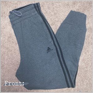 Dark Grey Adidas Joggers